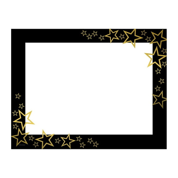 Great Papers Star Search Certificate - Letter A Size (8.5 in x 11 in) 65 lbs - 15 sheet(s) certificate paper