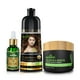thumbnail image 1 of Herbishh After Color Shampoo Combo Contains Hair Color Shampoo Hair Dye 500ml Argan Oil 30ml Pro Keratin And Argan Hair Mask, Hair Straightening, Shine And Protection For Men And Women (Light Brown), 1 of 8