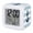 Navy blue light blue, variant on Navy Blue Striped Digital Alarm Clock for Bedrooms, Smart LED Alarm Clock with 7 Color Changing Night Light, Blue Anchor Nautical Farmhouse Silent Wake Up Clocks for Sleep Study Cooking 3.2"x3.2"