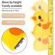 thumbnail image 3 of Muyoka Tabla de altura para niños, tabla de medición extraíble con escala de 65 cm-185 cm, tabla de crecimiento de dibujos animados para niñas, niños pequeños Muyoka Hogar, 3 of 7