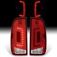 thumbnail image 2 of AJP Distributors Red Lens Chrome Housing LED Tail Lights Driving Brake Stop Signal Lamps Assembly Compatible/Replacement For Ford F150 F250 F350 F450 F550 Styleside 1997 1998 1999 2000 2001 2002 2003, 2 of 11