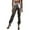 Grey, variant on Women's Metallic Luster Jogging Pants Casual High Waisted Harlem Colorful Hop Street Wear Plus Size Blue,M