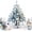 #C, variant on DIY Beaded Christmas Tree Kit, Handmade Mini Desk Xmas Bead Art,  Colorful beads and wire, 3D tabletop tree design, Warm Glow Display,  Relaxing Project, Holiday Gift
