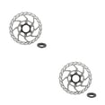 thumbnail image 2 of ZheElen Bicycles Center Lock Disc Brake Rotor Portable Detachable Replacement Anti-corrosive Heats Dissipation Cycle Rotors 160mm 2Set, 2 of 6