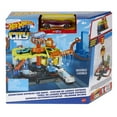 thumbnail image 4 of Hot Wheels City Downtown Express Car Wash with 1:64 Scale Toy Car, 6.88 in, 4 of 7