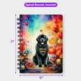 thumbnail image 5 of Hello 2025 Newfoundland Celebrates Happy New Year Firework Balloon Spiral Bound Journal Newfie Dog Lover Gifts 5x7in Spiral Notebook - 02024, 5 of 5