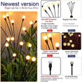 thumbnail image 3 of Luces solares de jardín, luz oscilante, luces solares para exteriores, luces decorativas para jardín, Patio, decoración de camino, 3 of 4