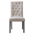 thumbnail image 3 of ACME Yabeina Dining Set in Marble Top & Gray Oak Finish, 3 of 9