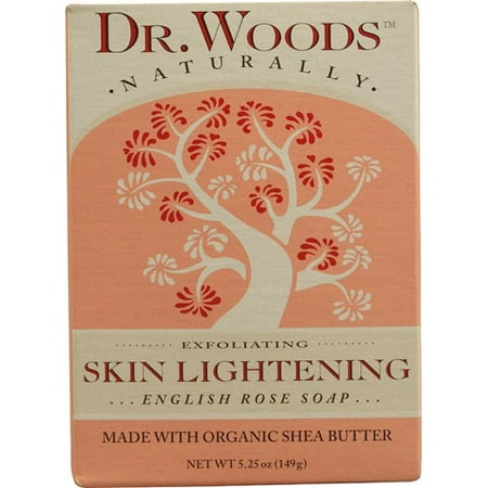Dr. Woods Bar Soap Skin Lightening English Rose - 5.25 oz 