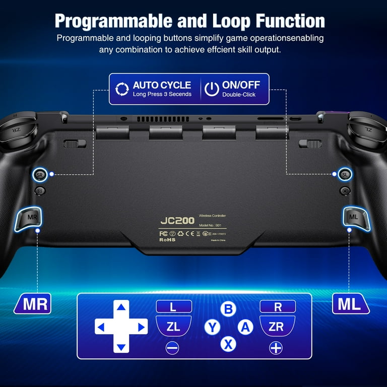 Joypad for Nintendo Switch/OLED Joy Cons, ESYWEN Switch Controller