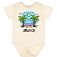 thumbnail image 3 of Inktastic Summer Vacation in Jamaica Boys or Girls Baby Bodysuit, 3 of 5