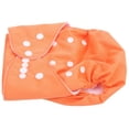 thumbnail image 4 of Pañal infantil a prueba de fugas, pañal de bolsillo de algodón absorbente reutilizable lavable para bebé (naranja), 4 of 9