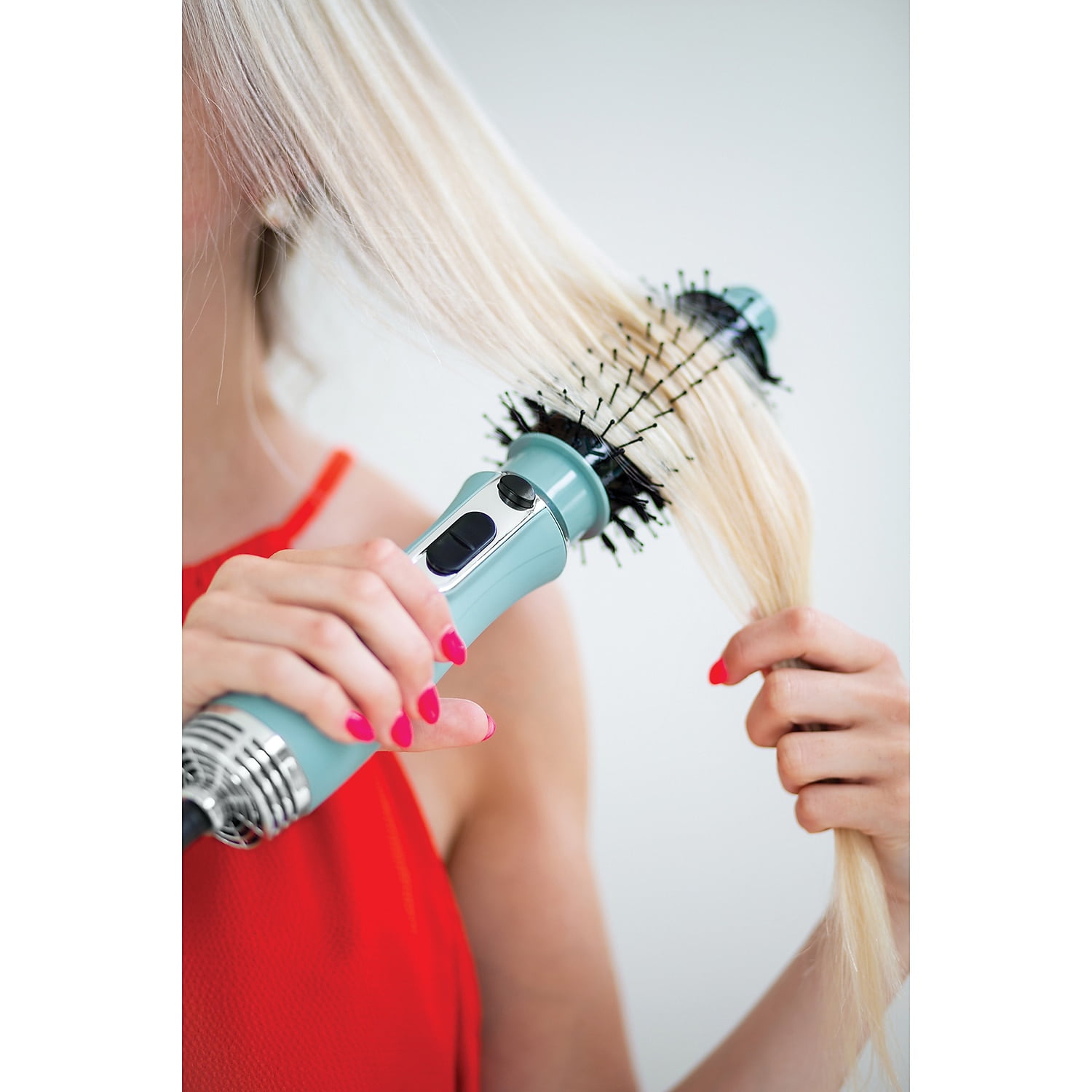 Cosmopolitan Hot Airstyler Brush (blue And Silver) : Target