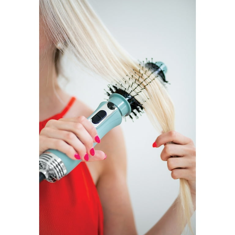 Cosmopolitan Hot Airstyler Brush Blue Silver Walmart