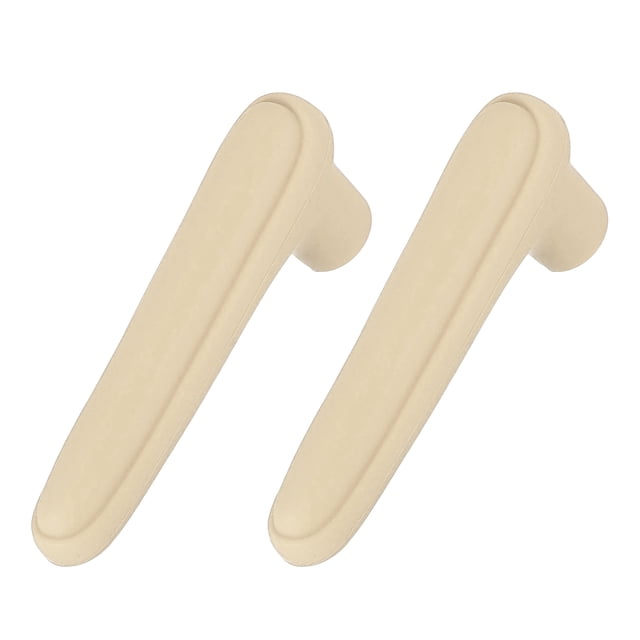 Uxcell 2 Pcs Fundas para Pomo de Puerta, Protector de Pomo de Puerta de Silicona, Funda Suave Anticolisión para Puertas de Habitaciones, Baños y Oficinas, Beige