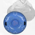 thumbnail image 2 of S SERENABLE Tube à Neige Gonflable avec Poignées en PVC Robuste pour Enfants Adultes 118cm, 2 of 9