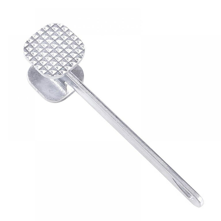 Meat Tenderizer, Meat Hammer, Dual-sided Kitchen Meat Mallet With Wooden  Handle, 304 Stainless Steel Meat Pounder For Tenderizing Steak Beef Poultry  & More - Temu