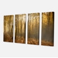 thumbnail image 2 of Forêt d'Automne Épaisse avec Brouillard - Impression sur Toile, 2 of 3