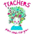 thumbnail image 3 of CafePress - Back To School Teacher Garden Lover T Shirt - Cotton Baseball Jersey, 3/4 Raglan Sleeve Shirt, 3 of 4