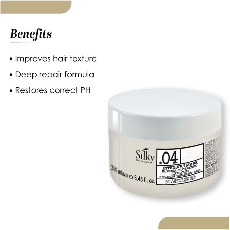 SILKY .04 Hair Repair Intensive Mask | Quick Deep Repair Treatment