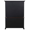 thumbnail image 6 of Sunset Trading Wood Treasure Buffet and Lighted Hutch in Antique Black/Cherry, 6 of 6