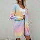 thumbnail image 4 of Cárdigan de playa, cárdigan bohemio de verano para mujer, chaqueta de transición larga para mujer, chaqueta de verano holgada para mujer, chaqueta casual de punto ligera para mujer con, 4 of 5