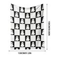 thumbnail image 3 of Halloween Decoration Outdoor Under $5.00!Halloween Printed Fleece Blanket Soft Throw Blanket Warm Cozy Decorative Nap Blanket All Season Flannel Blanket For Sofa Couch Bedroom Office And Halloween, 3 of 9