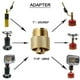 thumbnail image 3 of Adaptador de recarga de propano para tanque de Gas al aire libre, Conector de estufa de latón macizo, Conve de cobre, 3 of 5