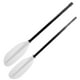 thumbnail image 1 of Remos de pie de fibra de vidrio ajustables de doble extremo para surfear Kayak bote inflable blanco 215-225cm, 1 of 10