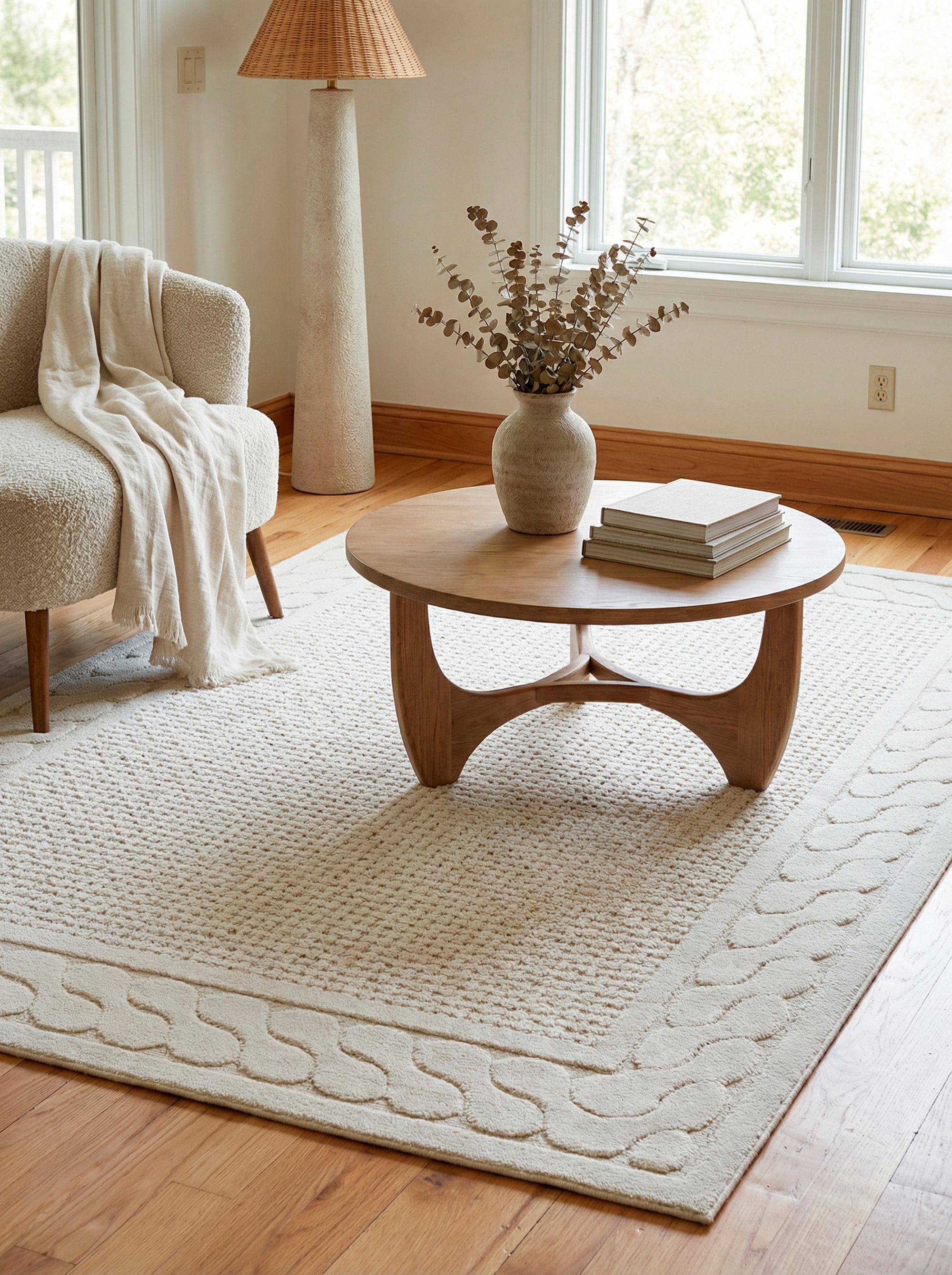 My Texas House Picket Fences Area Rug, 5 ft 1 in x 7 ft 3 in