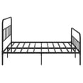 thumbnail image 4 of PORKISS Full Size Bed Frame, Heavy Duty Metal Platform Bed with Headboard and Footboard, Full Bed Frame No Box Spring Needed, Black, 4 of 9