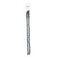 thumbnail image 2 of 78pcs Crystal Lane DIY Rondelle 7in 4x6mm Opaque Black 2 Strand glass bead for Jewelry Making, DIY Crafts & Decorations, 2 of 2