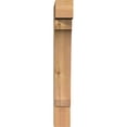 thumbnail image 2 of Ekena Millwork 3 1/2"W x 14"D x 26"H Legacy Block Smooth Bracket, Western Red Cedar, 2 of 4