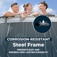 thumbnail image 6 of Bestway Steel Pro MAX 15'x42" Metal Frame Above Ground Pool Set w/Color-Changing LED Light, 6 of 12