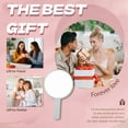 thumbnail image 6 of RAGUPEL Hand Mirrors with Handle,Compact Round Mirror 6.7"*3.9"*0.4" Hand Held Mirrors with Handle,Aluminum-Coated Mirror Hand Mirrors with Handle,Green, 6 of 6