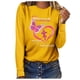 thumbnail image 1 of ICHUANYI Liquidación Mujeres Pecho Top Casual Manga Larga Sudadera Pullover Blusa ICHUANYI WER2023082205281, 1 of 4