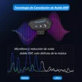 thumbnail image 3 of Moreka Auricular Bluetooth Para Motocicleta Con Micrófono,bluetooth 5.0 Auricular Deportivo Impermeable Para Casco [se Pueden Conectar Dos Dispositivos Al Mismo Tiempo], 3 of 5