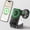 Black, variant on GUSGU MagTime 4-in-1 Charging Station, Foldable Wireless Charger Stand with Time Display for iPhone/Android, White