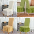 thumbnail image 2 of Stretch Chair Cover Slip Resistant Home Restaurant Seatings Upgrades Protectors, 2 of 16