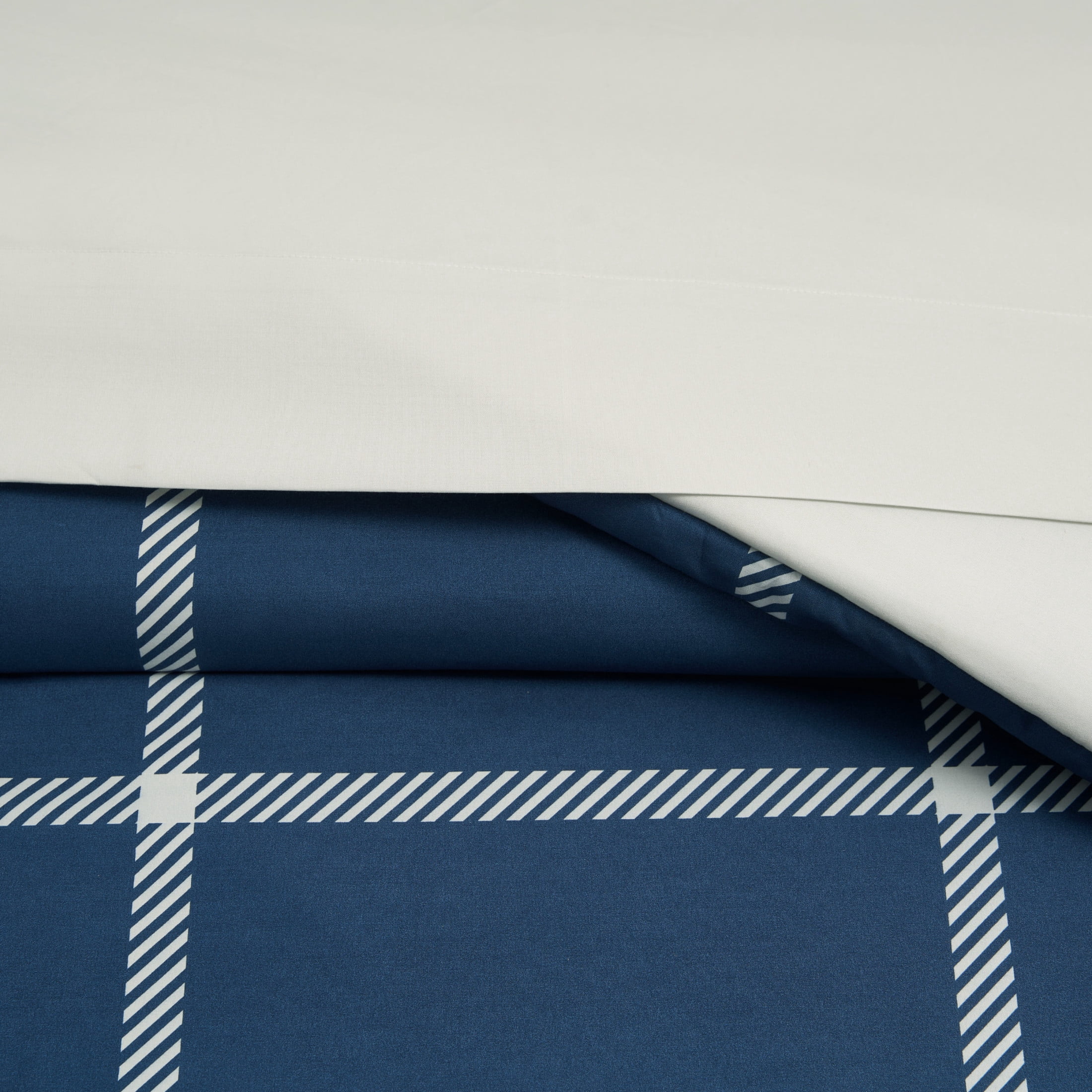The Sheet Lab Window Pane Check Bed in a Bag