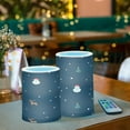 thumbnail image 3 of Yayeee Flameless Candles with Remote Flickering Battery Operated Multi Color Changing, Christmas Whimsy, 3 of 7