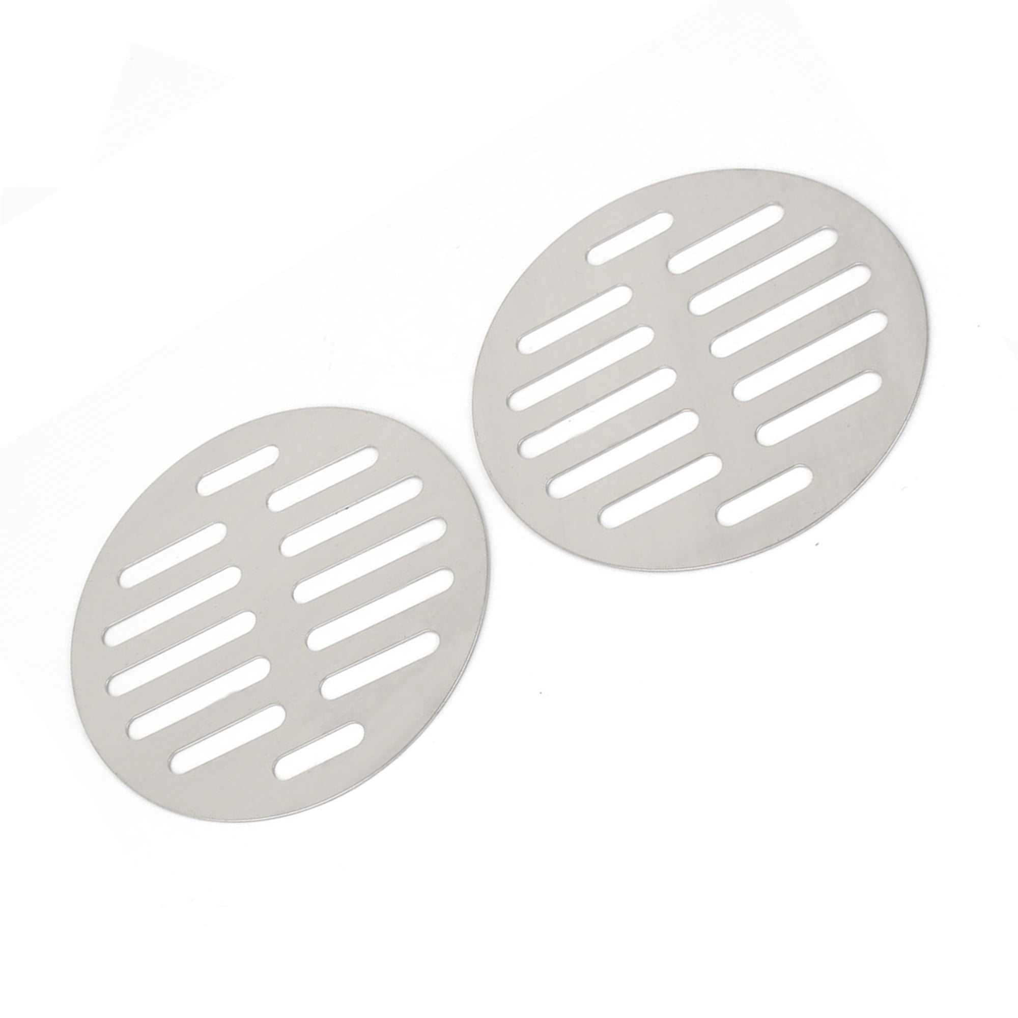 Uxcell Stainless Steel Round Sink Floor Drain Strainer Cover 4 Inch Dia 2pcs