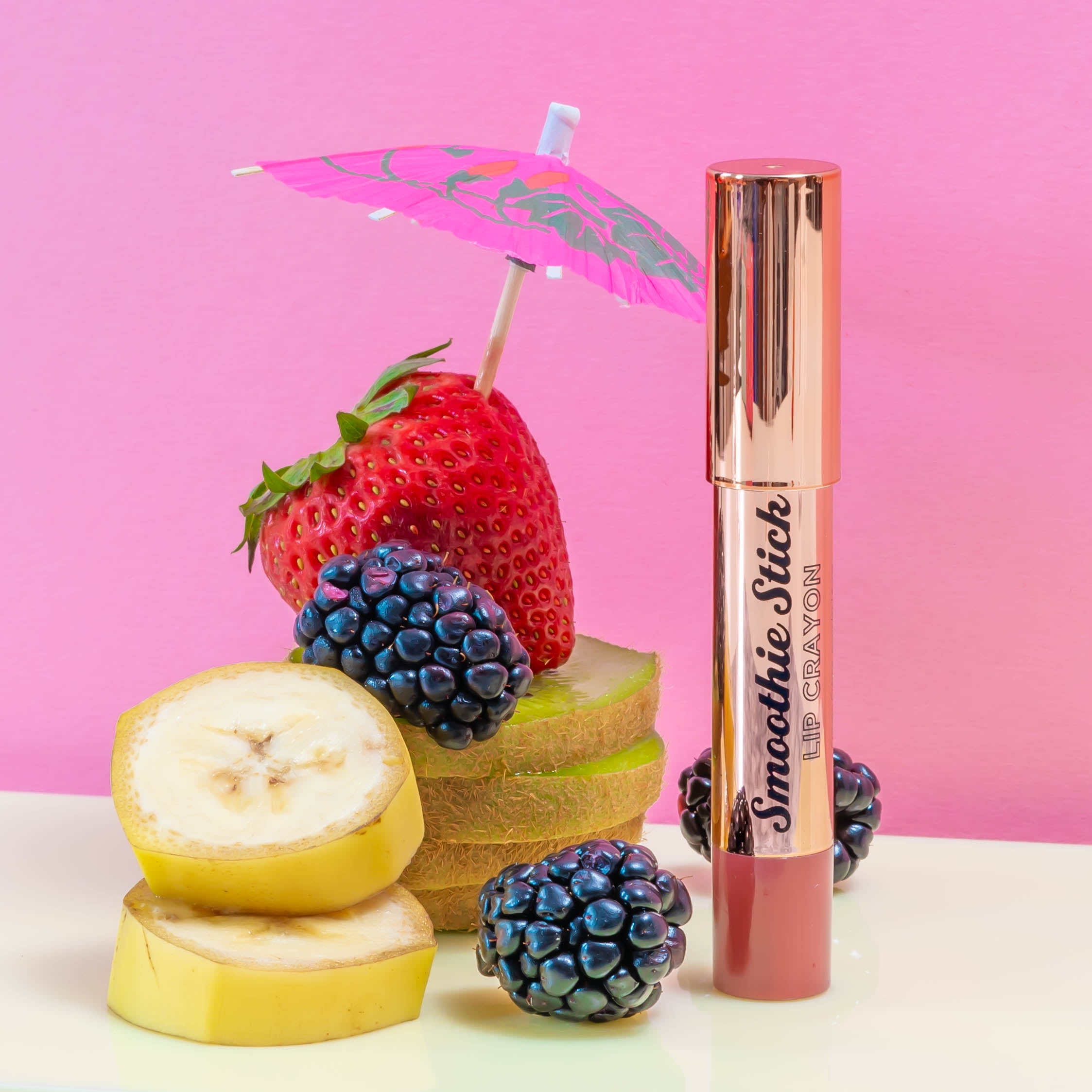 The Beauty Crop Smoothie Stick Lip Crayon, Guava Nice Day