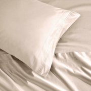 Superior 4-Piece 1500 Thread Count Ivory Sheet Set, Queen