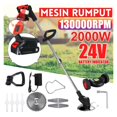 thumbnail image 2 of Coupe-herbe Électrique Sans Fil 2000W Tondeuse à Gazon Portable Coupe-Brosse Réglable Outil de Taille Jardinage, Facile à Utiliser, 2 of 7