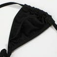 thumbnail image 6 of BKQCNKM Mens Thong, Mens G String, Low Rise Underwear, Black L, 6 of 9