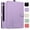 Purple, variant on ELEHOLD Case for Samsung Galaxy Tab S10 FE+ / S10 FE Plus, 13.1 inch, TPU+ PU Leather Cute Kitten Shockproof Magnetic Flip Kickstand Multi-Angle Card Slot Protective Case Cover, Red
