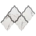 thumbnail image 6 of The Tile Life Stately Hudson Mountain Treasure Arabesque Porcelain Mosaic Wall Tile, 9.5" x 15", 1-Pc., 6 of 13