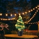 thumbnail image 4 of Árbol de Navidad solar para exteriores, con energía solar, preiluminado, para decoración navideña, para exteriores, jardín y patio., 4 of 6