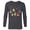 Charcoal Heather, variant on Marvel Holiday Christmas Avengers Team Festive Ornaments - Long Sleeve T-Shirt for Men - Customized-Athletic Heather